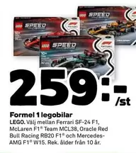 LEGO - Formel 1 legobilar