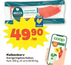 Ingelsta kalkon - Kalkonkorv