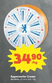 Appenzeller Cream