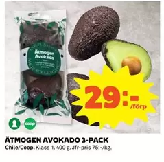 Mer - ÄTMOGEN AVOKADO 3-PACK