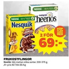 Nestlé - FRUKOSTFLINGOR