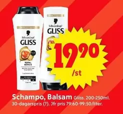 Schwarzkopf - Schampo, Balsam