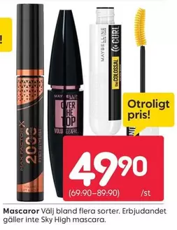 Maybelline - Mascaror