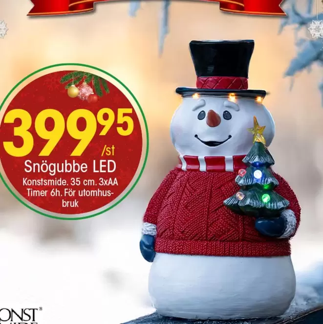 Snögubbe LED