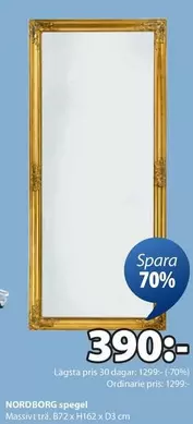 NORDBORG spegel