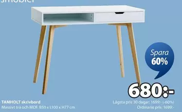 TAMHOLT skrivbord