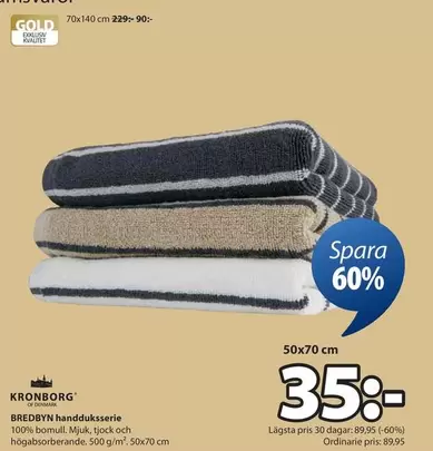 BREDBYN handduksserie