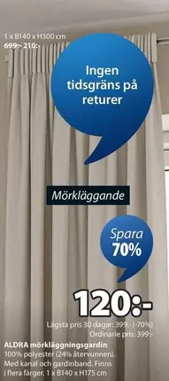 mörkläggningsgardin
