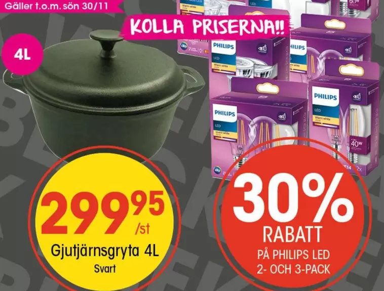 philips - Gjutjärnsgryta