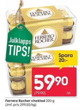Ferrero Rocher - Rocher choklad