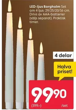 LED-ljus Borgholm Set