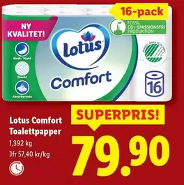 Comfort - Toalettpapper