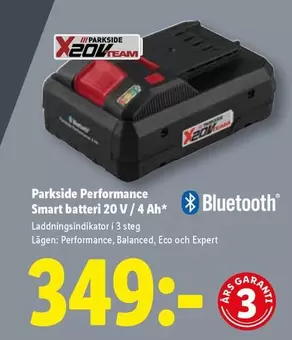 Smart - batteri 20 V / 4 Ah