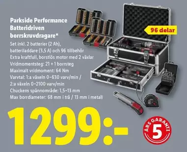 Extra - Batteridriven borrskruvdragare*