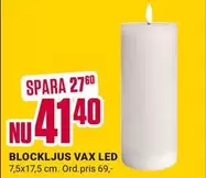 BLOCKLJUS VAX LED