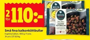 Ingelsta kalkon - kalkonköttbullar