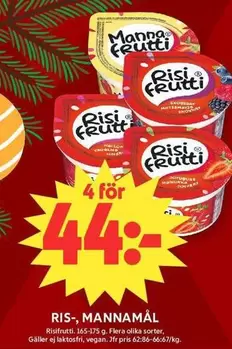 Risifrutti - RIS-, MANNAMÄL
