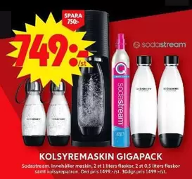 sodastream - KOLSYREMASKIN GIGAPACK
