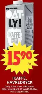 Oatly - IKAFFE, HAVREDRYCK