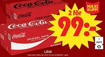 coca-cola - LÄSK