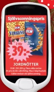 OLW - JORDNÖTTER