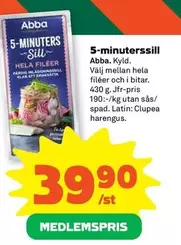 Abba - 5-minuterssill