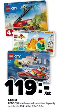 LEGO - Lego City Och Duplo