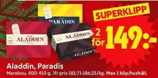 marabou - Aladdin, Paradis
