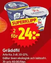 Arla - Gräddfil