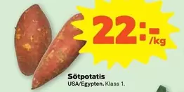 Sötpotatis