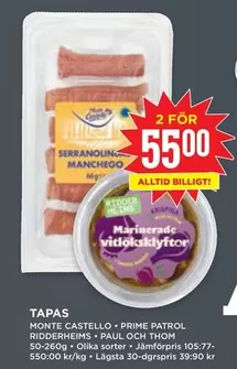 Castello - Monte , Prime Patrol, Ridderheims, Paul och Thom