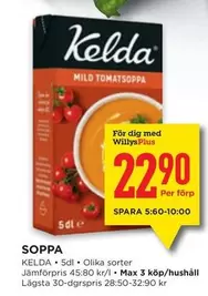 Kelda - MILD TOMATSOPPA