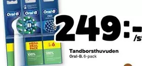 Oral B - Tandborsthuvuden
