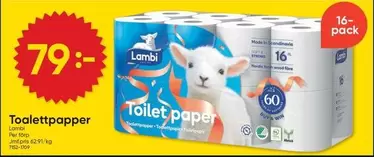 Lambi - Toalettpapper