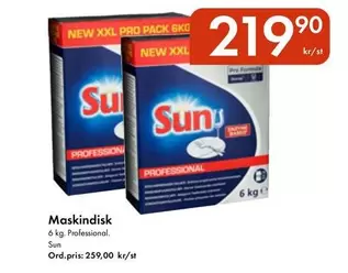 Sun - Maskindisk