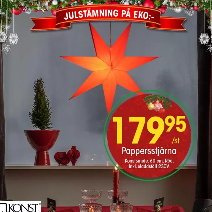 EKO - Pappersstjärna