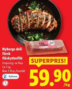 Nybergs Deli - Färsk fläskytterfilé