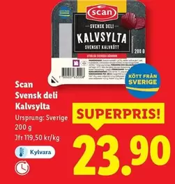 Scan - Svensk deli Kalvsylta