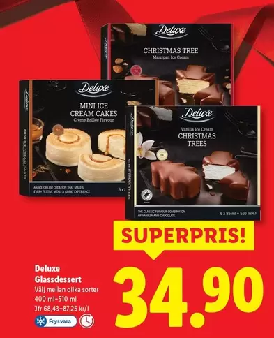 Deluxe - Glassdessert