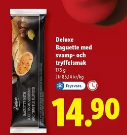 Deluxe - Baguette med svamp- och tryffelsmak