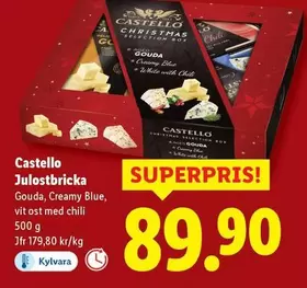 Castello - Julostbricka