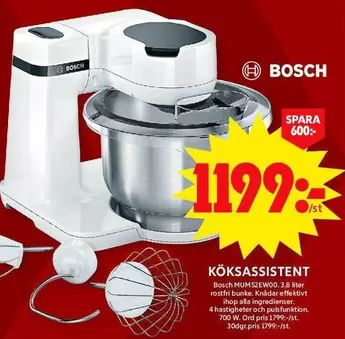 Bosch - KÖKSASSISTENT