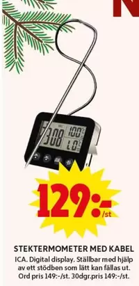 STEKTERMOMETER MED KABEL