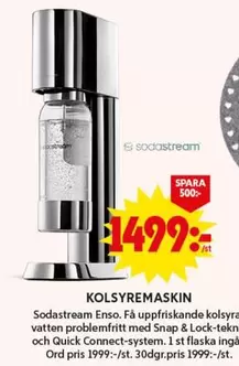 sodastream - KOLSYREMASKIN