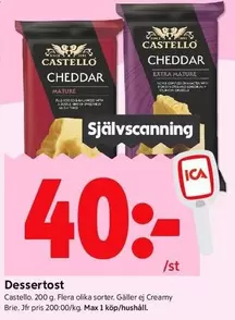 Castello - Dessertost