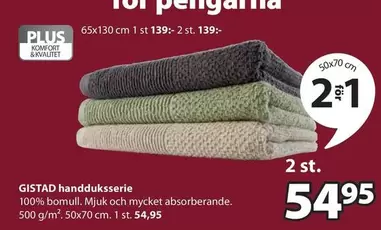 GISTAD handduksserie