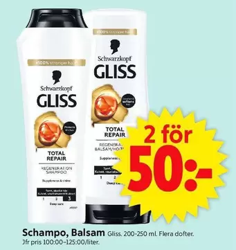 Schwarzkopf - Schampo, Balsam