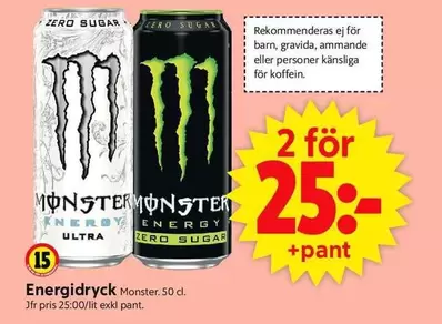 Monster - Energidryck