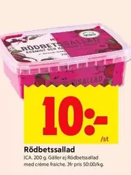 Rödbetssallad