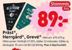 Präst®, Herrgård, Grevé